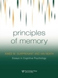 Cover: Principles of Memory - Psychology Press Ltd