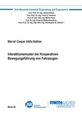 Cover: Interaktionsmuster der Kooperativen Bewegungsf&uuml;hrung von Fahrzeugen - Shaker