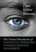 Cover: The Oxford Handbook of Contextual Approaches to Human Resource Management - OUP eBook