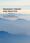 Cover: Prosodic Theory and Practice - MIT Press