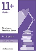 Cover: 11+ Maths Study and Practice Book - Schofield & Sims Ltd