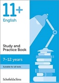 Cover: 11+ English Study and Practice Book - Schofield & Sims Ltd