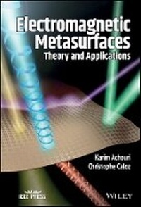Enlarge image Cover: Electromagnetic Metasurfaces - Theory and Applications - Wiley