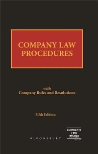 Abbildung von: Company Law Procedures, 5e - Bloomsbury India
