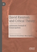 Cover: David Riesman and Critical Theory - Palgrave Macmillan