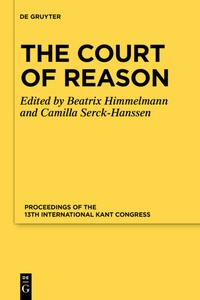 Abbildung von: The Court of Reason - De Gruyter