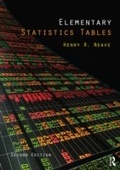 Cover: Elementary Statistics Tables - Routledge
