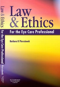 Abbildung von: Law and Ethics for the Eye Care Professional - Butterworth-Heinemann