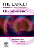 Cover: The Lancet Handbook of Essential Concepts in Clinical Research, International Edition - Elsevier