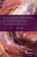 Cover: Cultural Methods in Psychology - Oxford University Press Inc