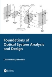 Enlarge image Cover: Foundations of Optical System Analysis and Design - CRC Press
