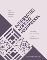 Enlarge image Cover: Integrated Korean Workbook - University of Hawai'i Press