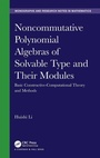 Cover: Noncommutative Polynomial Algebras of Solvable Type and Their Modules - Chapman & Hall/CRC