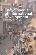 Cover: Encyclopedia of International Development - Routledge