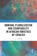 Cover: Nominal Pluralization and Countability in African Varieties of English - Routledge