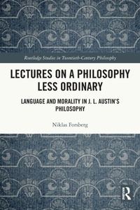 Enlarge image Cover: Lectures on a Philosophy Less Ordinary - Routledge
