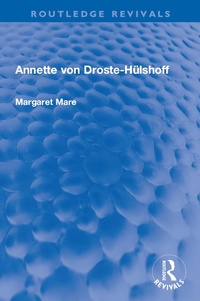 Abbildung von: Annette von Droste-Huelshoff - Routledge
