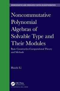 Abbildung von: Noncommutative Polynomial Algebras of Solvable Type and Their Modules - Chapman & Hall/CRC