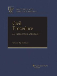 Abbildung von: Civil Procedure - West Academic Press