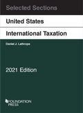 Cover: Selected Sections on United States International Taxation, 2021 - Foundation Press