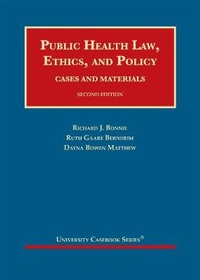 Abbildung von: Public Health Law, Ethics, and Policy - West Academic Press