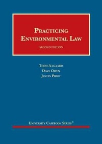 Abbildung von: Practicing Environmental Law - West Academic Press