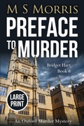 Cover: Preface to Murder (Large Print) - Landmark Media