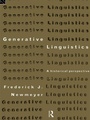 Cover: Generative Linguistics - Routledge