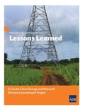Cover: Office of the Special Project Facilitator's Lessons Learned - Asian Development Bank