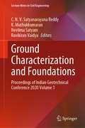 Cover: Ground Characterization and Foundations - Springer