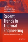 Cover: Recent Trends in Thermal Engineering - Springer