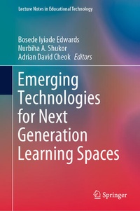 Enlarge image Cover: Emerging Technologies for Next Generation Learning Spaces - Springer