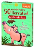 Cover: 50 wundersame Tierr&auml;tsel - Gef&auml;hrliche Tiere - moses Verlag