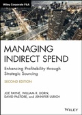 Cover: Managing Indirect Spend - Wiley