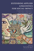 Cover: Extending Applied Linguistics for Social Impact - Bloomsbury Academic