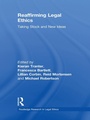 Cover: Reaffirming Legal Ethics - Routledge