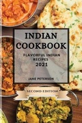 Cover: Indian Cookbook 2021 Second Edition - Jane Peterson