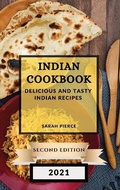 Cover: Indian Cookbook 2021 Second Edition - Sarah Pierce