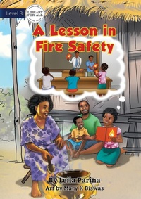 Enlarge image Cover: A Lesson In Fire Safety - Library for All