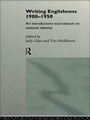 Cover: Writing Englishness: An Introductory Sourcebook - Routledge
