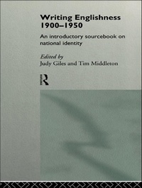 Enlarge image Cover: Writing Englishness: An Introductory Sourcebook - Routledge