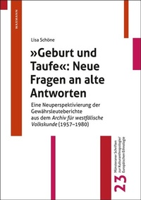 Abbildung von: "Geburt und Taufe": Neue Fragen an alte Antworten - Waxmann
