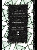 Cover: Managing Partnership in Teacher Training and Development - Routledge