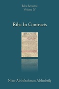 Cover: Riba In Contracts (Riba Revisited, #4) - Nizar Abdulrahman Alshubaily