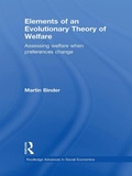 Cover: Elements of an Evolutionary Theory of Welfare - Routledge