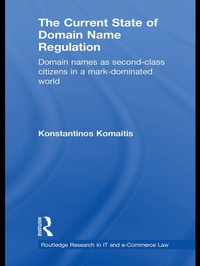 Abbildung von: The Current State of Domain Name Regulation - Routledge