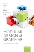 Cover: Modular Design of Grammar - Oxford University Press