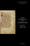 Cover: From Literacy to Literature - Oxford University Press