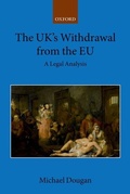 Cover: The UK's Withdrawal from the EU - Oxford University Press
