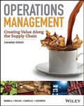Cover: Operations Management: Creating Value Along the Supply Chain 1ce Binder Ready Version + Wileyplus Registration Card - Wiley